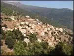 Etabli au dbouch des gorges du mme nom et bien expos au midi, c'est le seul village de la valle, bien intgr aux versants rocheux du Capo Sellola.