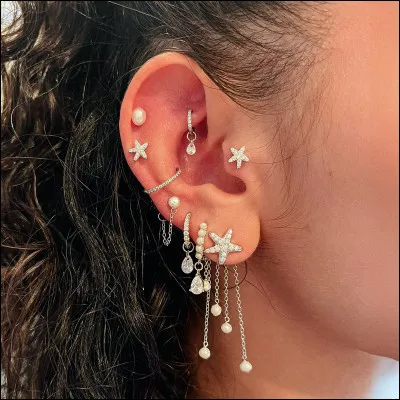 Est-ce-que tu as des percings aux oreilles ?