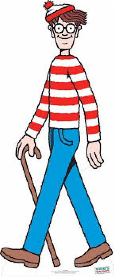 Dans "Où est Charlie ?", Charlie porte toujours un t-shirt aux rayures rouges et blanches.