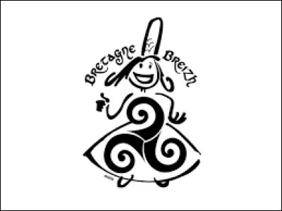 Le drapeau de la Bretagne contient des rayures jaunes et blanches.