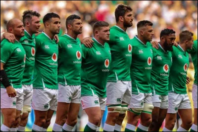 Quelle est la particularité de l'équipe nationale de rugby irlandaise ?