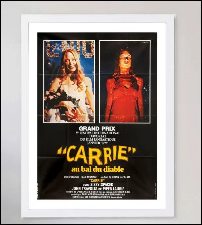 "Carrie au bal du diable" est le titre d'un film mis en scène par Brian de Palma.