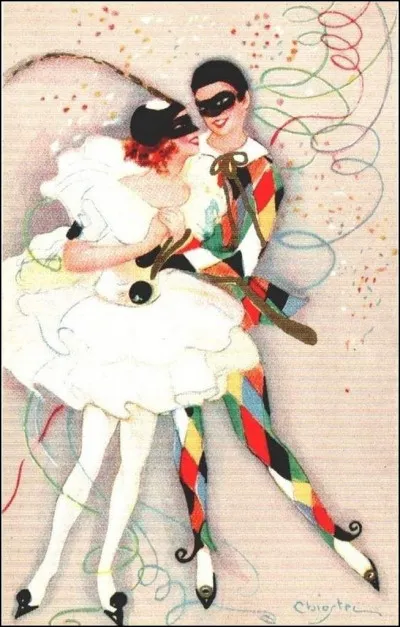 De quelle nationalité sont Arlequin et Colombine ?