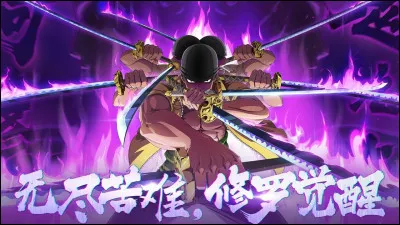 Quel est le nom de cette transformation de Zoro ?