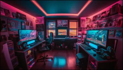 Aimes-tu cette chambre gamer ?