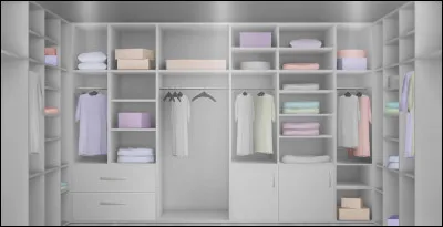 As-tu un dressing dans ta chambre ?