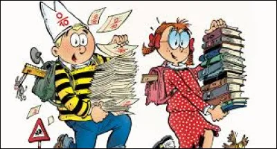 Dans la bande dessinée "L'Élève Ducobu", qui est la première de la classe ?