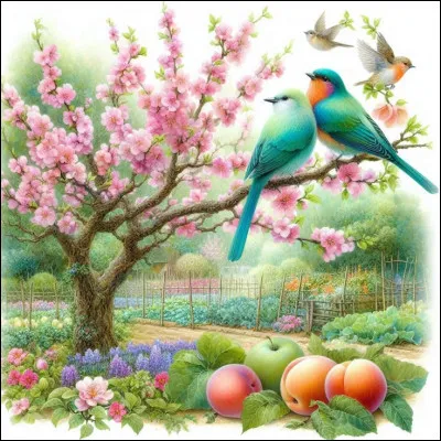 Claude François nous chantait "♪ ♪ Viens à la maison, y a le printemps qui chante...". Complétez les paroles qui suivent.