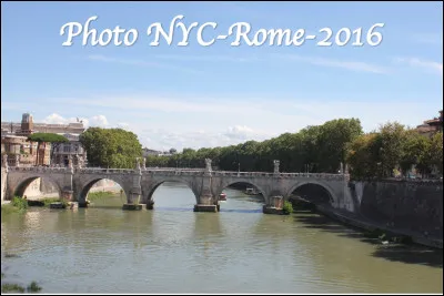 Quel est le nom du fleuve qui arrose la ville de Rome ?