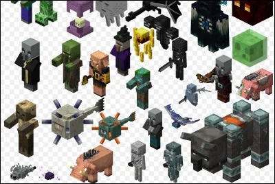 Je suis un mob hostile.