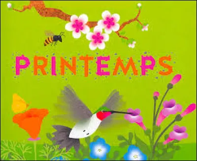 Comme dit-on printemps en anglais ?