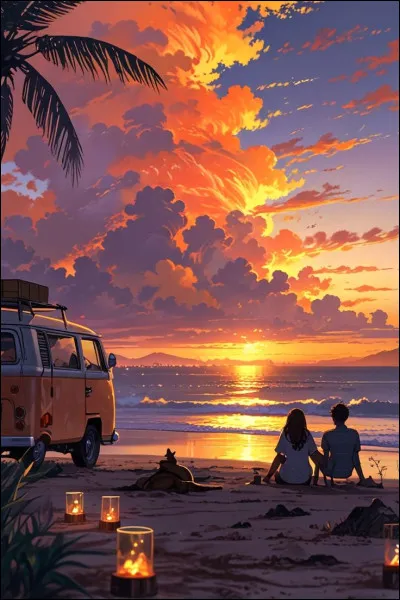 Pendant les vacances, tu...