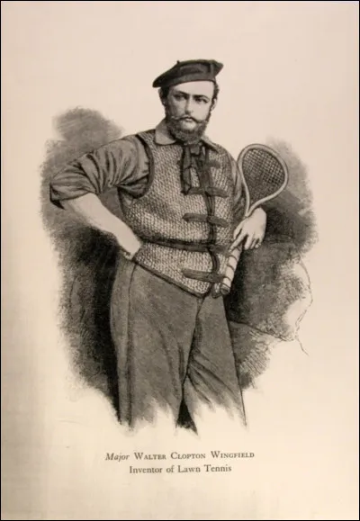 Qui a inventé le tennis moderne, et quel était son métier ?
