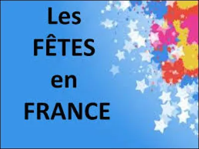 Laquelle de ces fêtes est célébrée en premier, parmi les trois suivantes ?