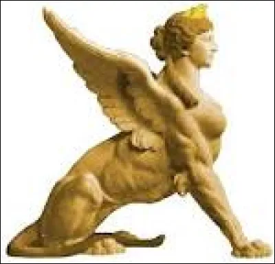Comment sappelle cette créature au corps de lion, avec la tête dune femme et des ailes ? Elle pose des questions aux étrangers.