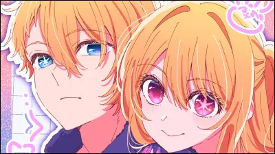 Les yeux de Ruby et Aqua donnent la couleur :