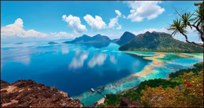 Quelle île est partagée entre le Brunei, la Malaisie et l'Indonésie ?