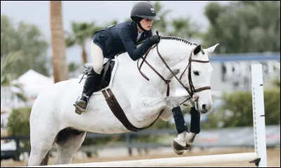 Le frison peut sauter.