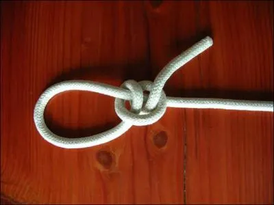 Lequel de ces nuds  la boucle qui se rtrcit quand on tire sur l'extrmit de la corde qui est libre ?
