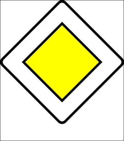 Que signifie ce panneau sur une route ?