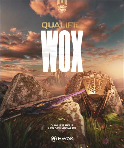 Comment HVK Wox s'est-il qualifié aux FNCS 2025 ?