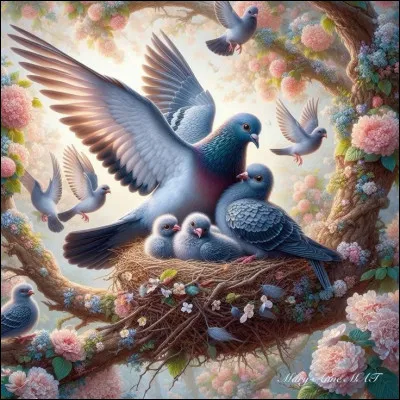 Quel qualificatif n'est pas attribué au nom d'un pigeon ?