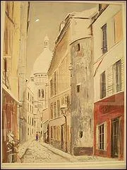 Qui a peint le Sacr Coeur de Montmartre ?