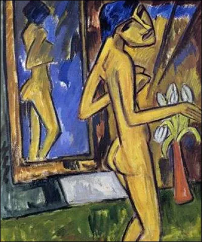 Qui est le peintre de "La Femme au miroir" ?