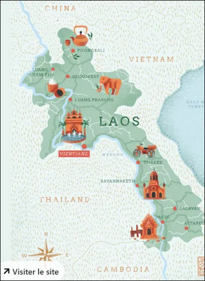 Le Laos est un pays enclavé. Quels sont les pays voisins du Laos ?