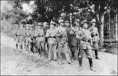 Quel était l'effectif de l'armée allemande en Nouvelle-Guinée ?