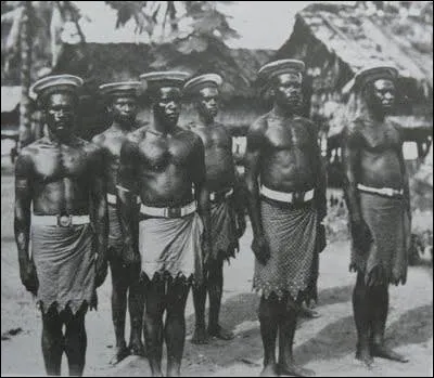 Quel était l'effectif de l'armée allemande aux îles Salomon ?