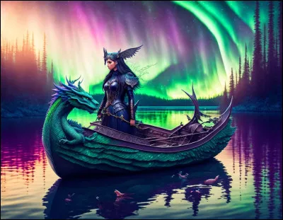 Les Valkyries étaient envoyées par le dieu Odin pour choisir les héros tombés au combat. Elles les emmenait au Nirvana.