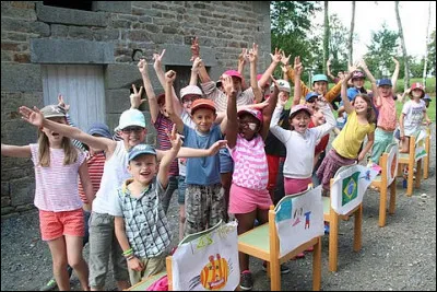Quelle activit&eacute; ponctue la colo en milieu de s&eacute;jour ?