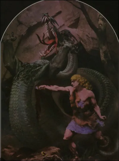 Dans l'Edda, quel pouvoir Sigurd obtient-il après avoir été recouvert du sang du dragon Fafnir ?