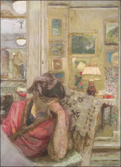 Qui a représenté "Madame Hessel lisant le journal, le soir" ?