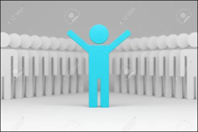 Pour te distinguer, tu as