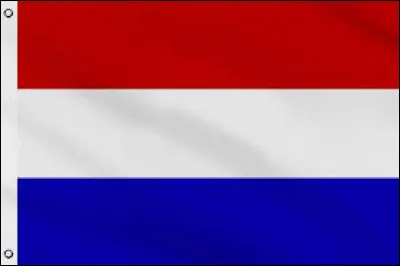 Voici le drapeau des Pays-Bas.