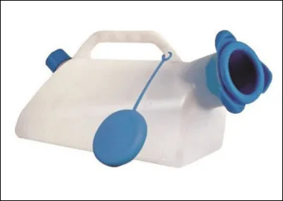 Quel est ce récipient en U qui recueille les urines des malades alités ?