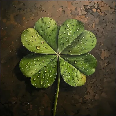 Au bout de sa tige le trèfle a...