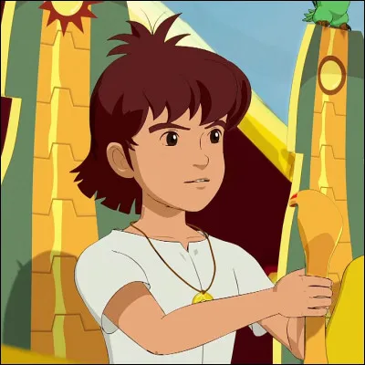 Quel est le prénom de l'enfant du Soleil dans le dessin animé "Les Mystérieuses Cités d'or" ?
