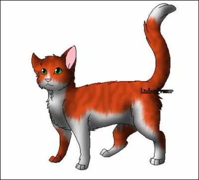 Qui est ce loyal guerrier du Clan du Ciel qui est le père de Fougère de Feu ?