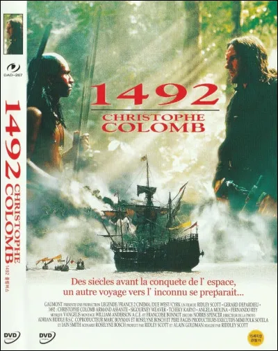 "1492 : Christophe Colomb" est joué par Gérard Depardieu.