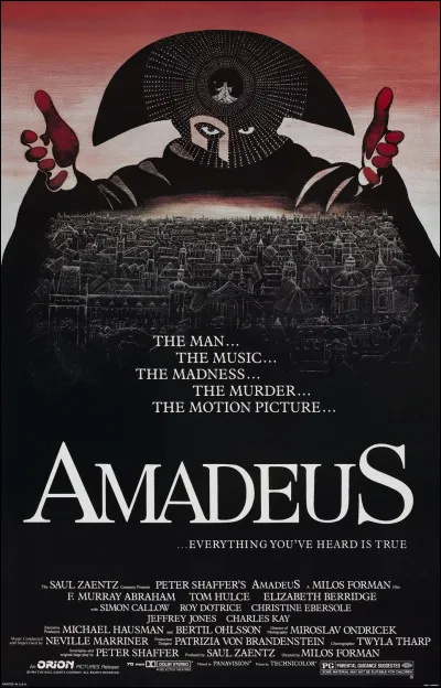 "Amadeus" est un long-métrage mis en scène par Roman Polanski.