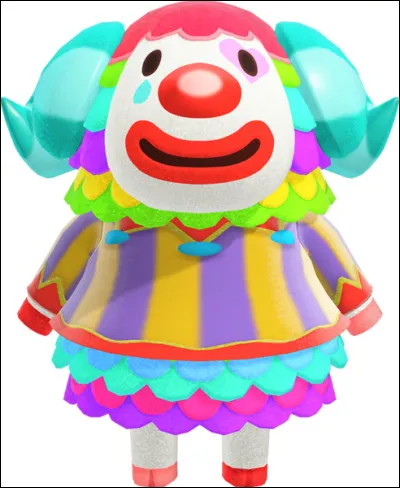 Quel est le nom de cet habitant très coloré ?