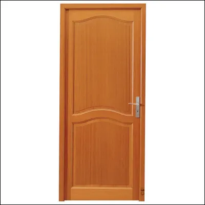 Je vais ouvrir la porte de chez moi.