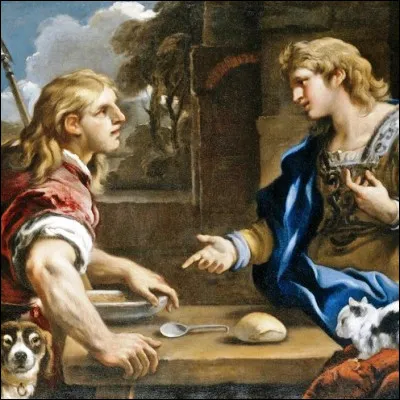 Quel droit historique est évoqué dans le récit biblique dÉsaü et Jacob et du plat de lentilles ?