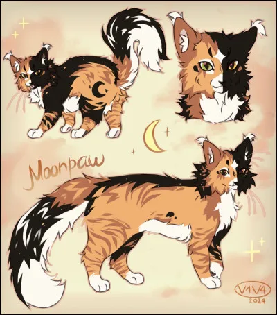 Pourquoi s'appelle-t-elle Moonpaw ?