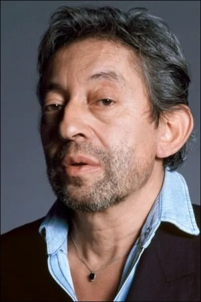 Quelle est l'identité de cet auteur-compositeur-interprète, acteur, artiste peintre et écrivain français, dit Serge Gainsbourg ?
