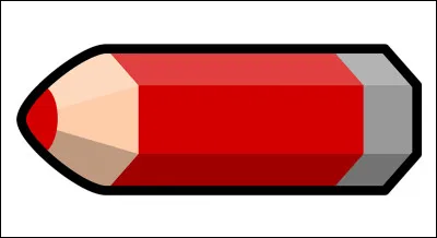 De quelle couleur est le crayon sur limage ?