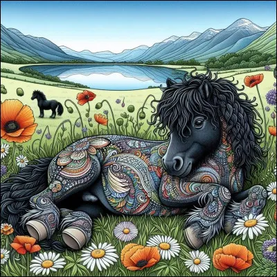 Dans la série TV de Cécile Aubry qui a ravi la jeunesse des années 60/70, comment se nommait le petit garçon complice du Shetland nommé "Poly" ?